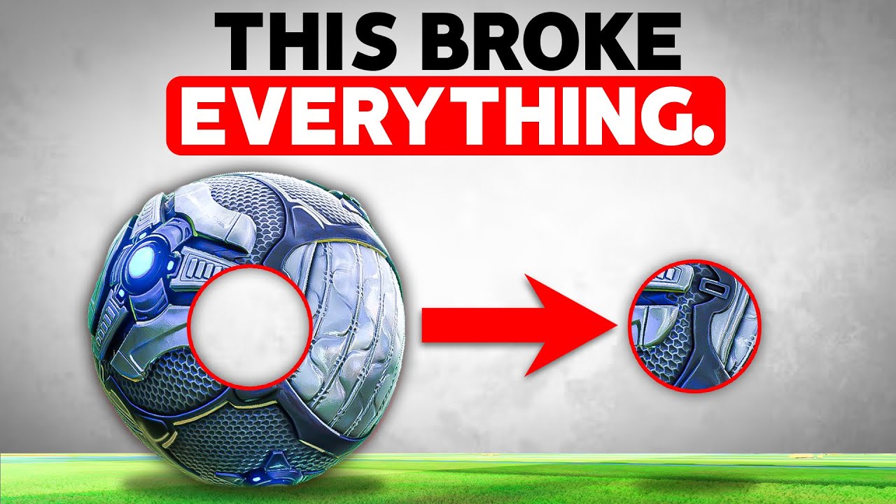I moved the center of the Rocket League ball and weird things happened