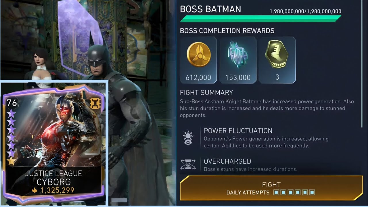 Justice league Cyborg does Insane damage! | Taste of Evil Solo Raid | Injustice 2 mobile 