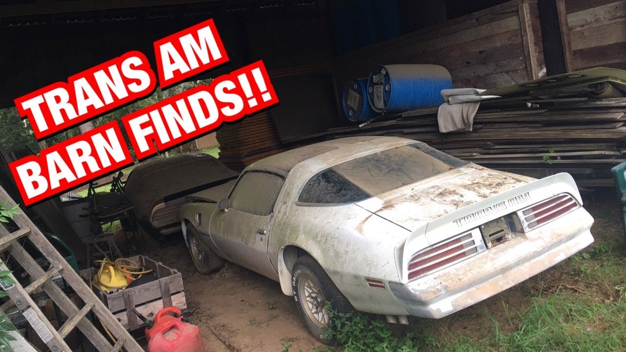 Saving 2 Bandit Trans Am's After They Have Been Sitting For Over 30 Years!!