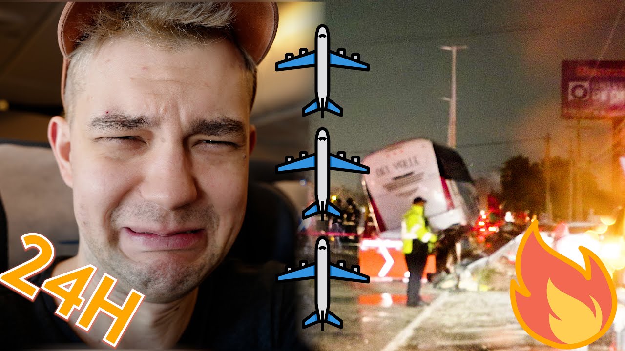 3 LOTY ✈️ I WYPADEK AUTOBUSU