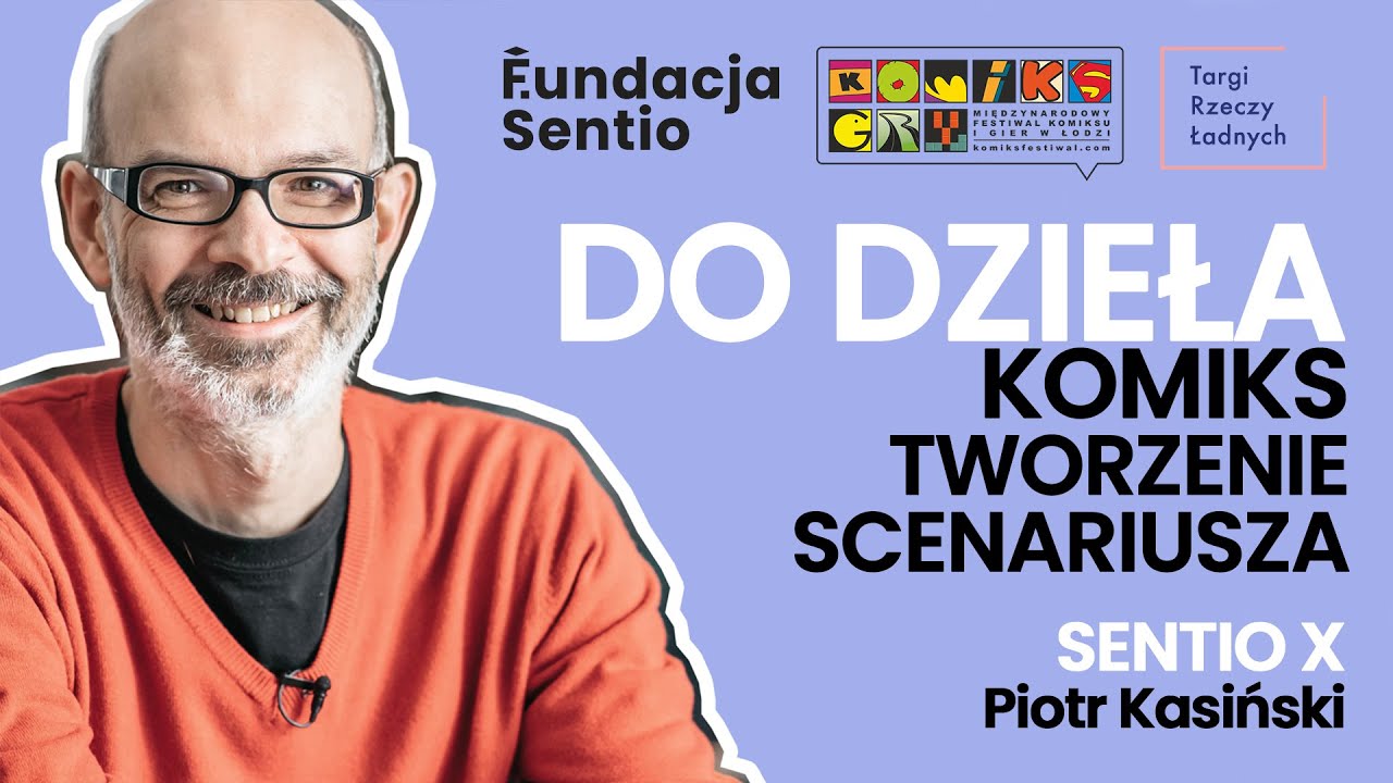 KOMIKS Tworzenie scenariusza | Spotkanie ze scenarzystą komiksowym