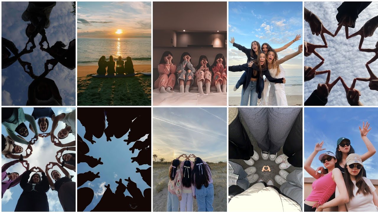 Friendship Photo pose ideas for girls|Girls Friendship Photoshoot ideas|Girls Friendship Day images