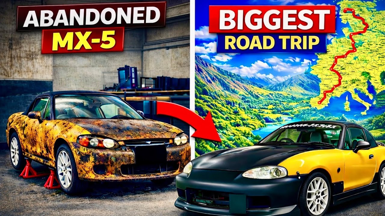 Taking My Neglected MX-5 On The BIGGEST Road Trip I&rsquo;ve Ever Done!! 