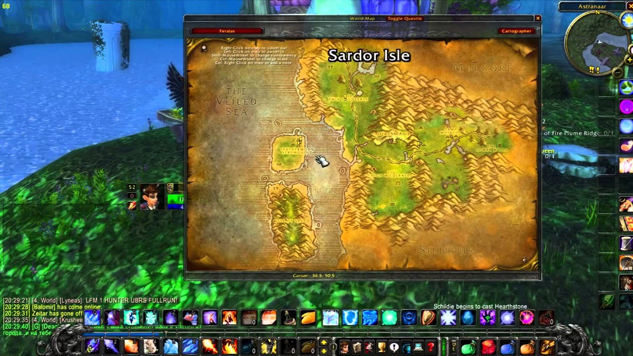 Гайд по прокачке перcонажа WoW Nostalrius Vanilla 1.12.1 (40-50)