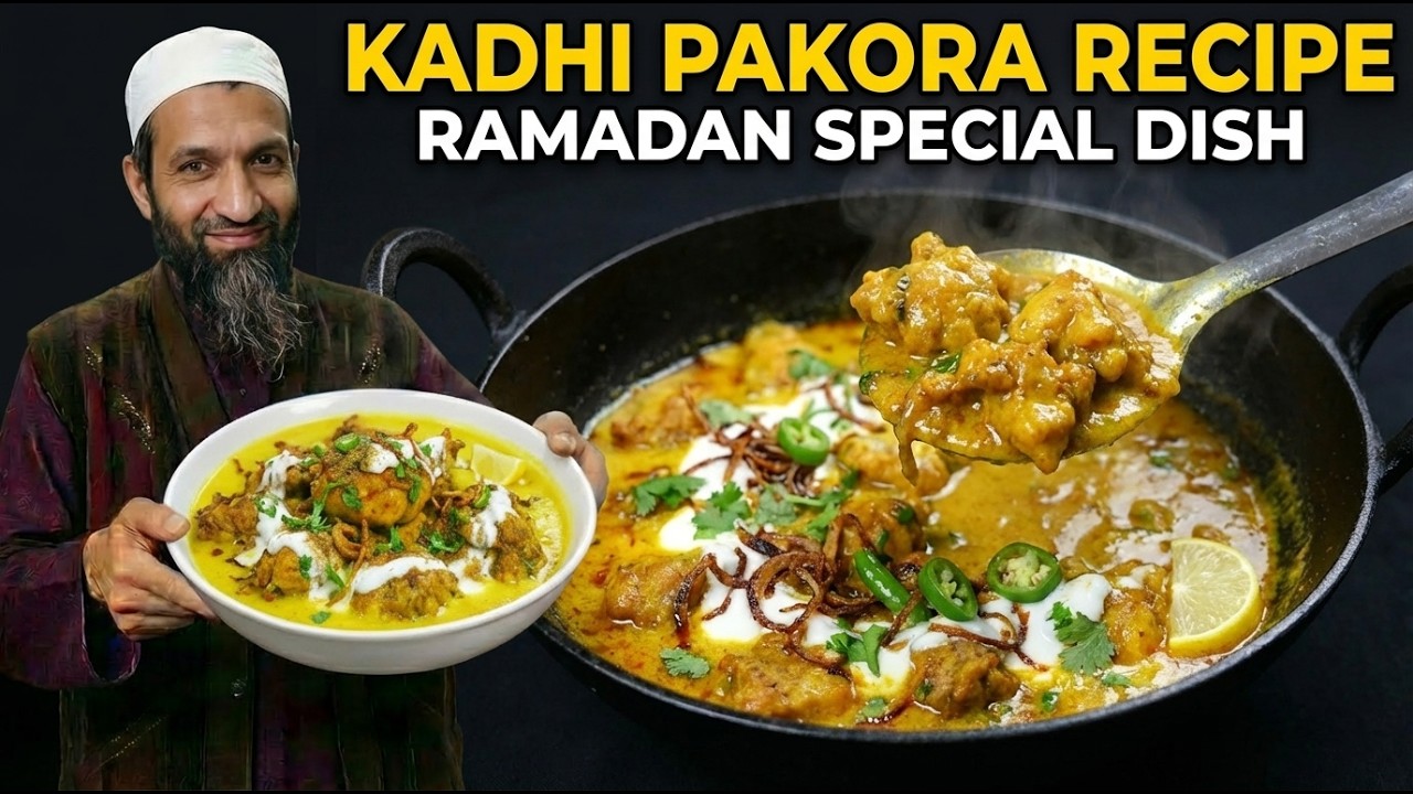 Kadhi Pakora Recipe | کڑھی پکوڑا بنانے کا طریقہ | Pakoda Kadi Recipe with Tips Tricks By RecipeTrier