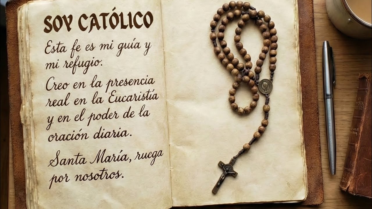 Soy  cat&oacute;lico - by Joseph R I canto cat&oacute;lico