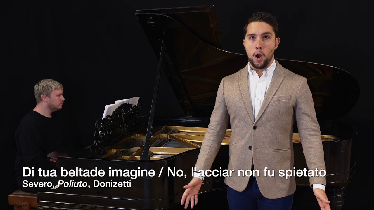 Jacobo Ochoa - Baritone ‘Di tua beltade immagine...’  Poliuto - Donizetti
