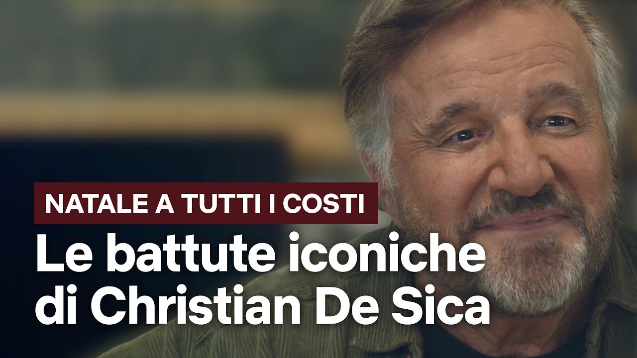 CHRISTIAN DE SICA e LE SUE BATTUTE in NATALE A TUTTI I COSTI | Netflix Italia