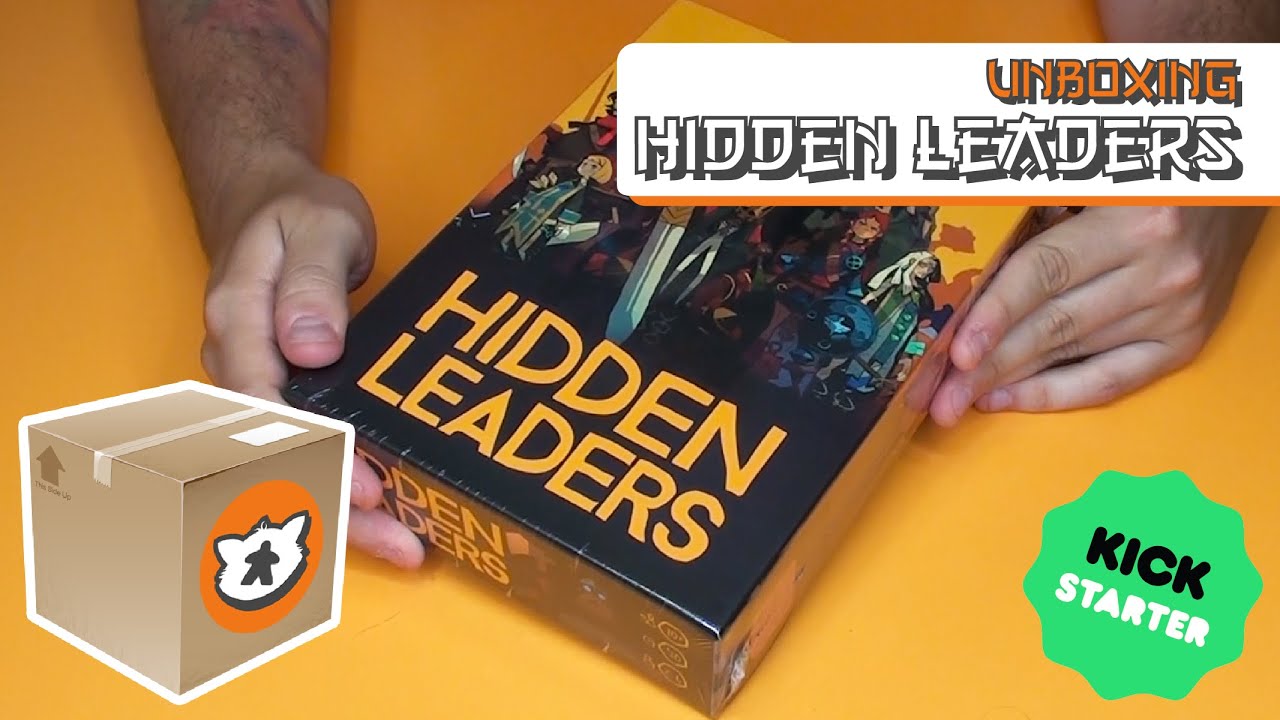 Hidden Leaders (Kickstarter edition) - unboxing
