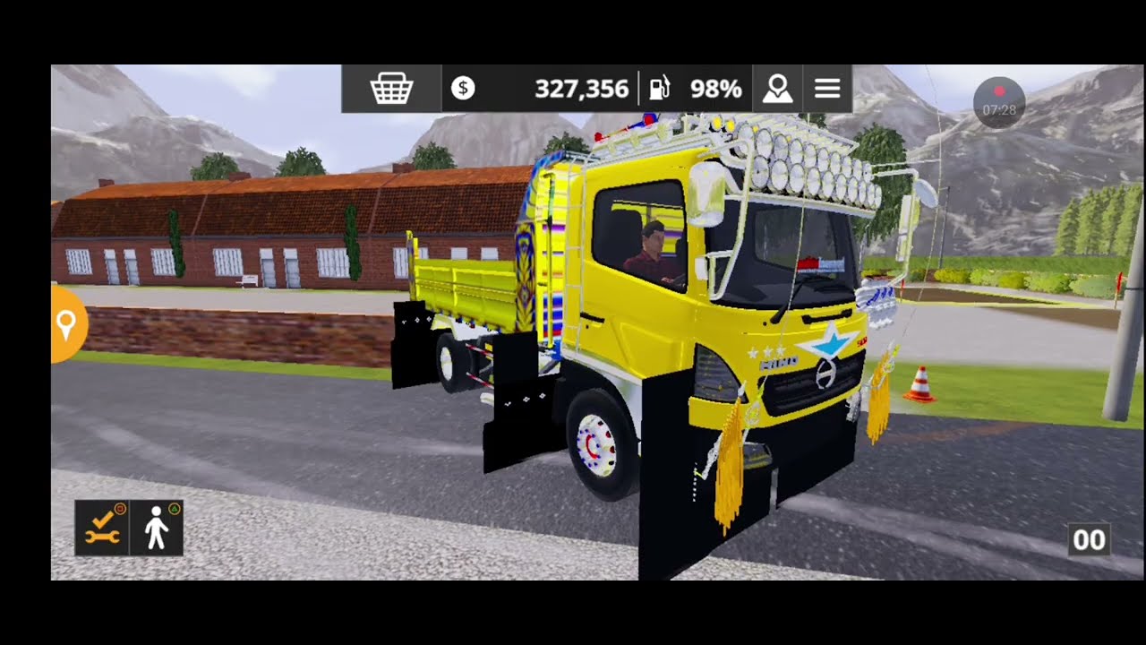 ไปเทหินให้ป้าข้างบ้าน     เล่นแบบสมจริงEP.2รถแม็คโครคันใหม่#farmingsimulator20