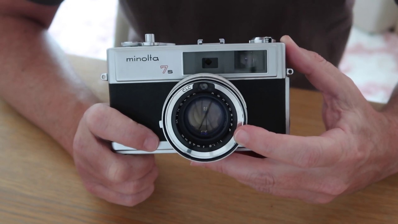 Minolta Hi Matic 7S Rangefinder Camera