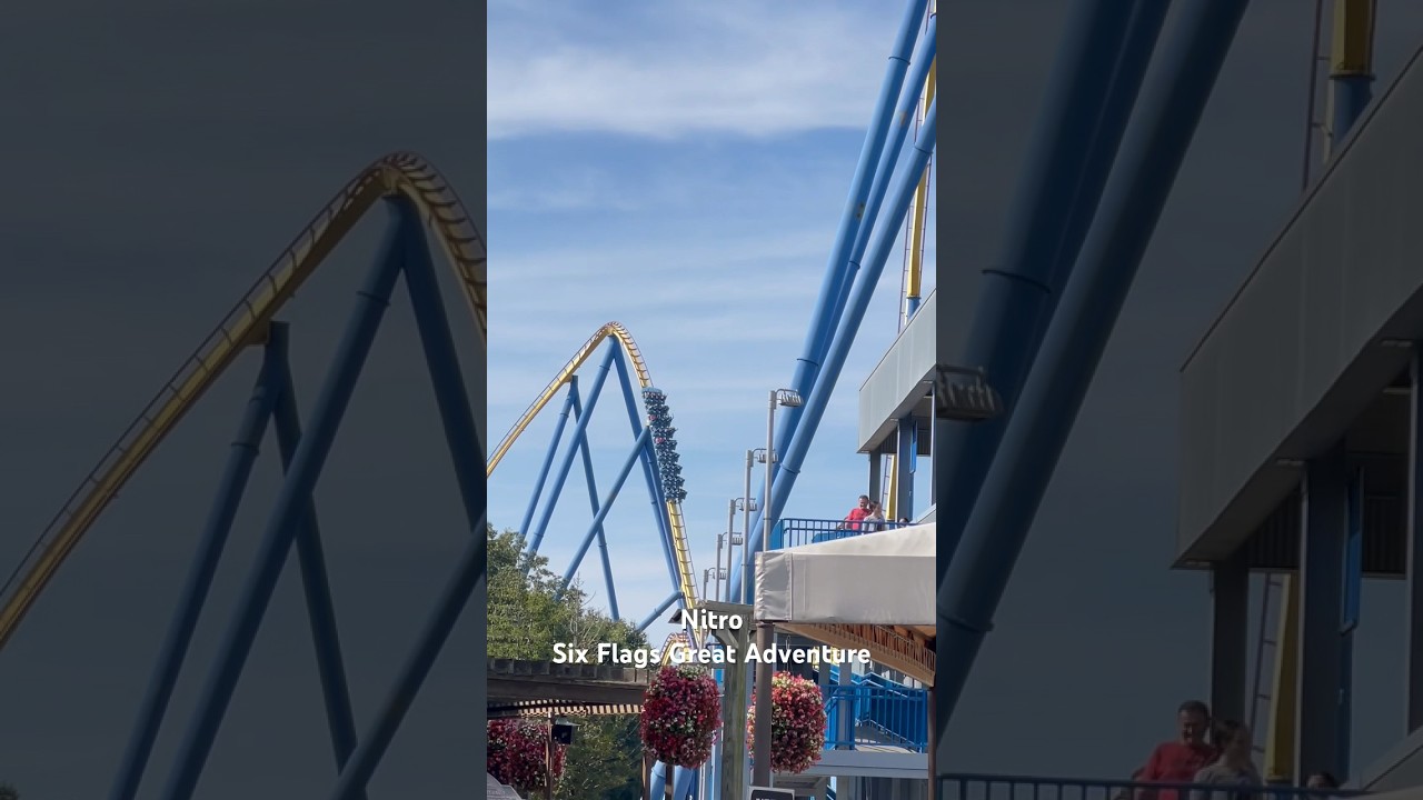 Nitro - Six Flags Great Adventure #nitro #six #flags #great #adventure #newjersey #usa #ride #fun