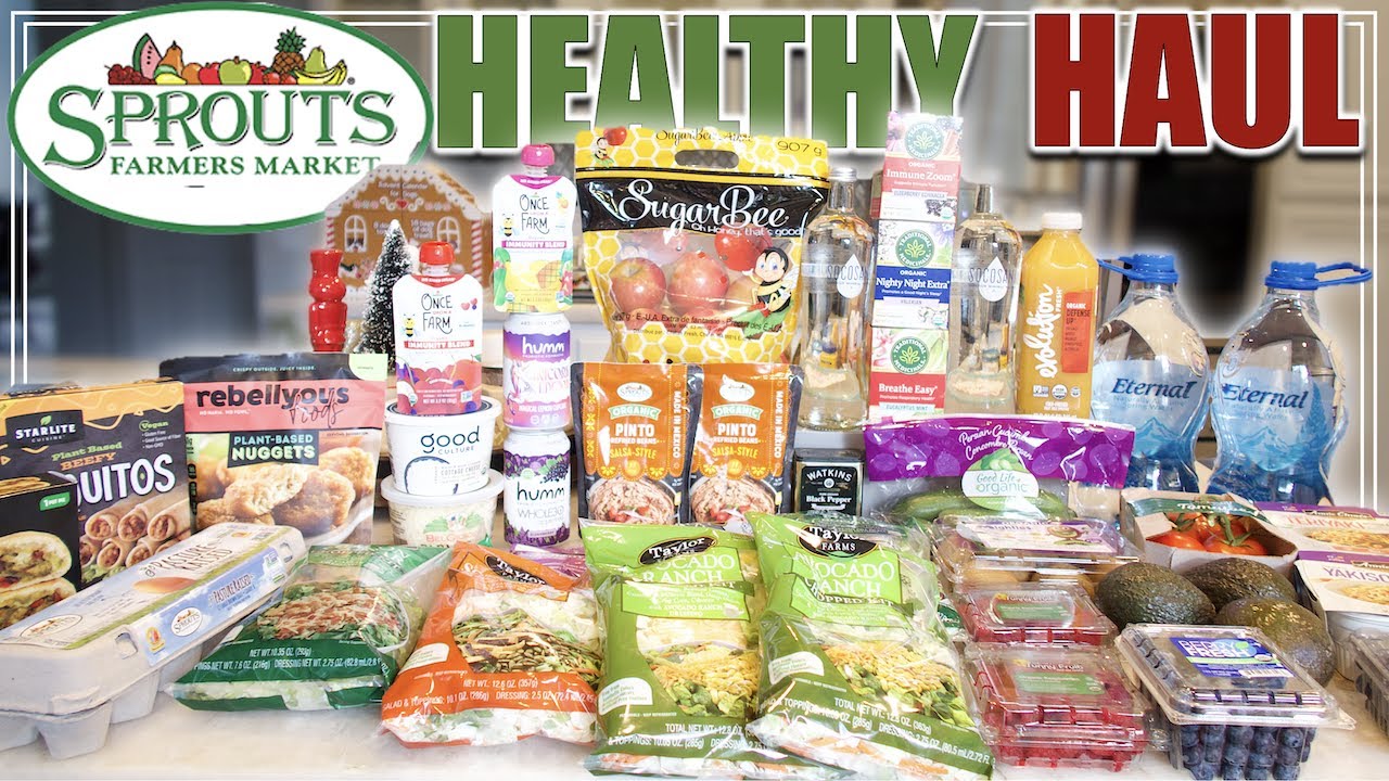 GET HEALTHY SHOPPING AT SPROUTS
