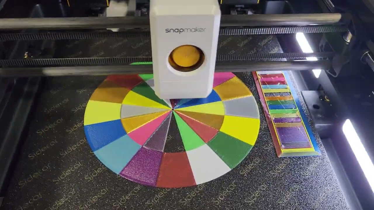 16 Color/Filament Snapmaker U1!