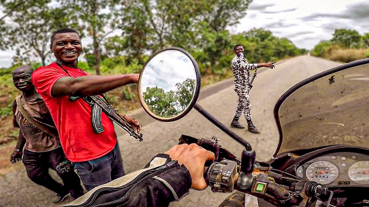 CORRUPT POLICE in Ivory Coast | Motorcycle World Tour | Africa #29