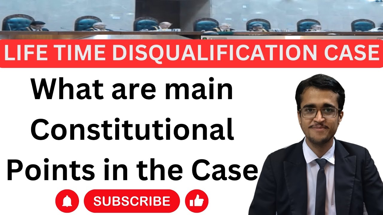 What are the main Constitutional points in lifetime disqualification case? #supremecourt  #law