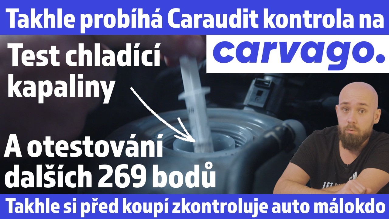 CarAudit - Takhle se kontrolujou auta na carvago.com