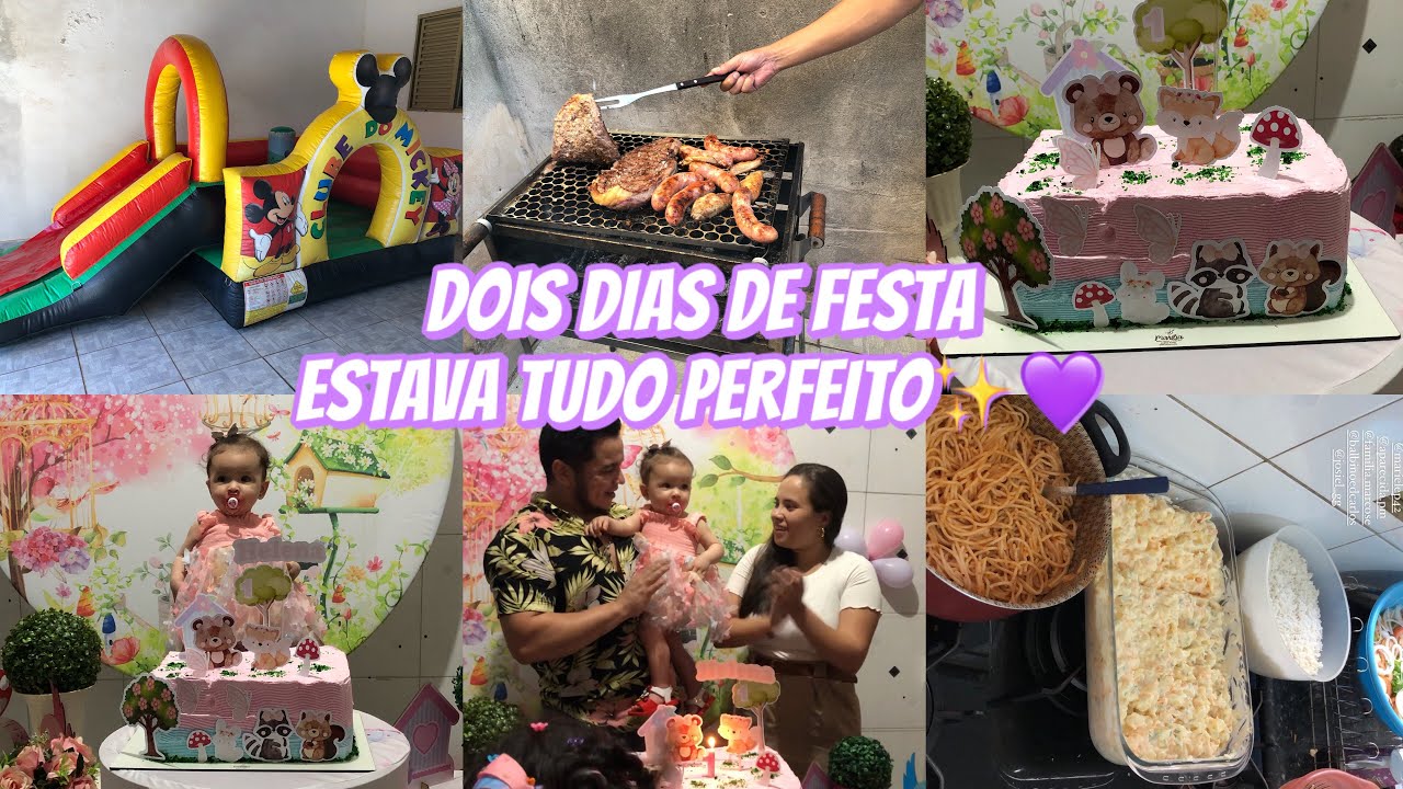 FESTA DE ANIVERSÁRIO DE 1 ANO DA HELENA | TEMA JARDIM ENCANTADO ✨🐙
