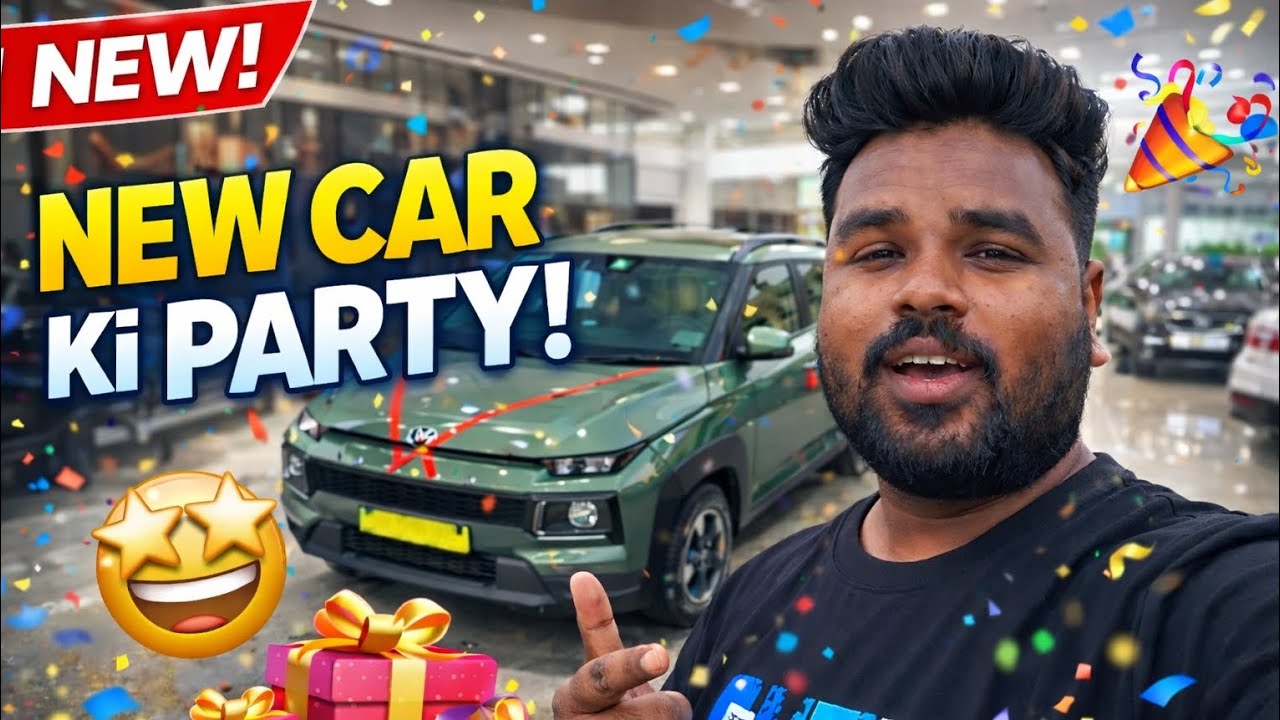 New Car Celebration with Jijaji 🚗|#vlog #viralvideo #youtube 