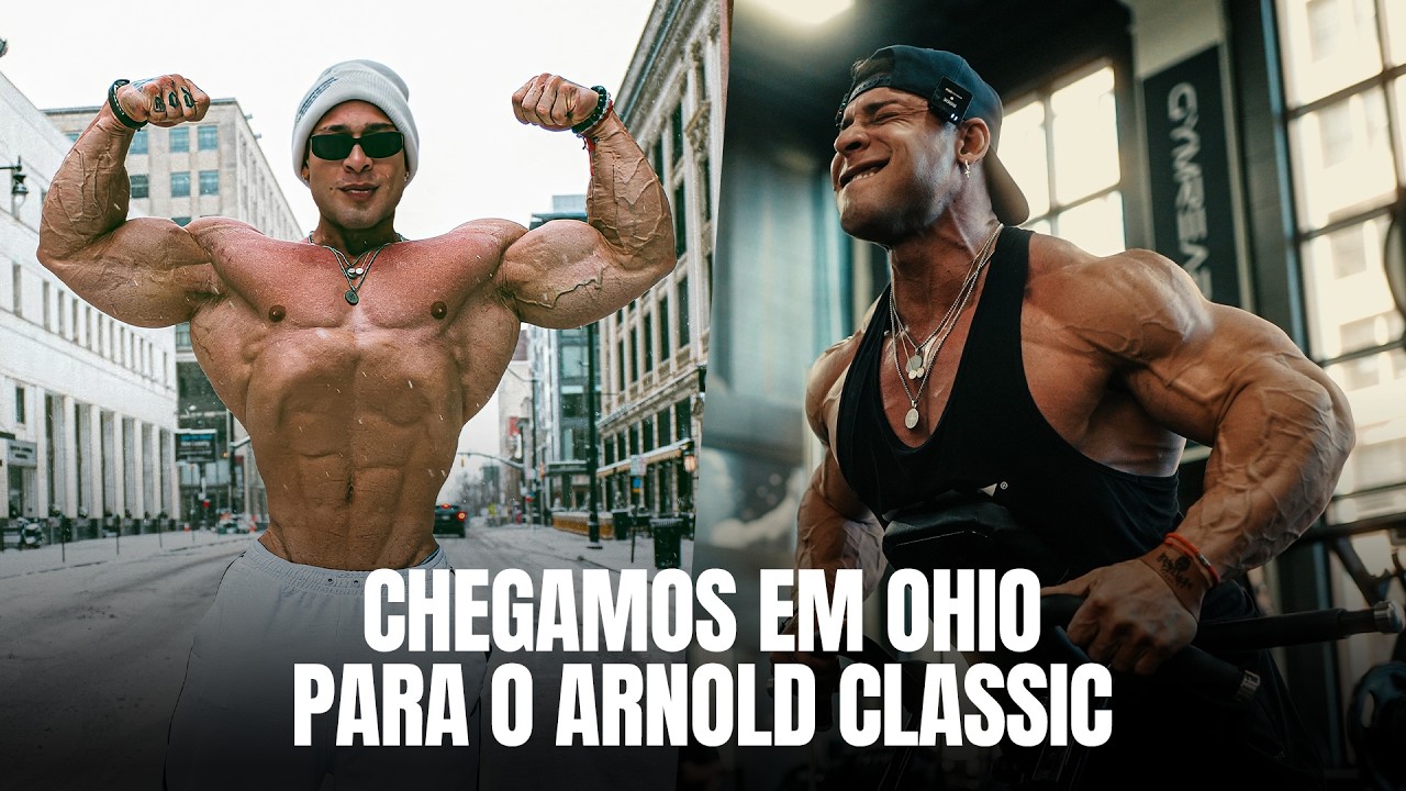 PRIMEIRO TREINO EM OHIO - ARNOLD CLASSIC 
