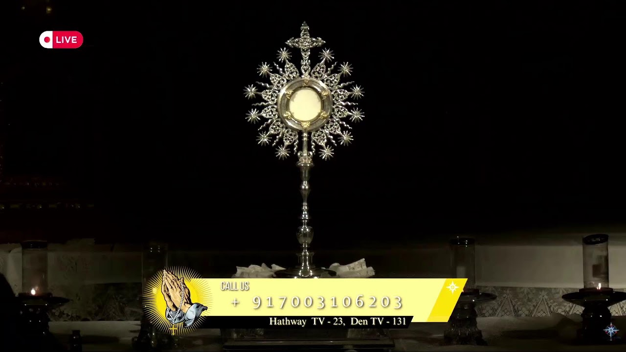 Holy Hour I Rosary in English I The Five Glorious Mysteries | 25.03.2026