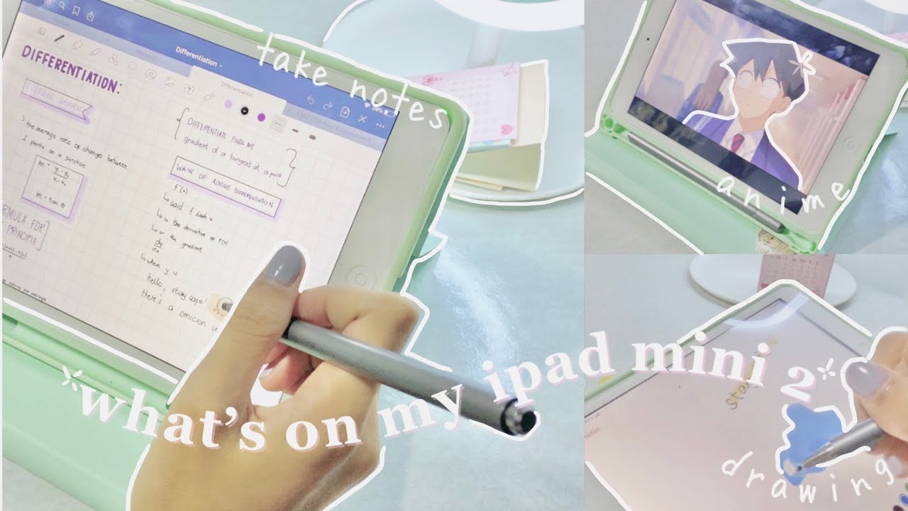 what's on my ipad mini aesthetic 🌸 ipad mini 2 update 2022