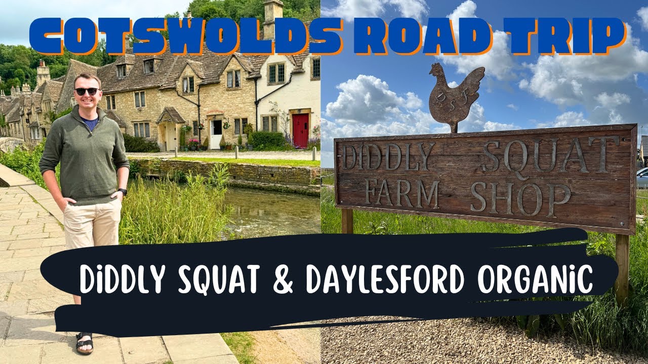 Cotswolds Road Trip Vlog | Diddly Squat Farm Shop & Daylesford Organic | June 2024