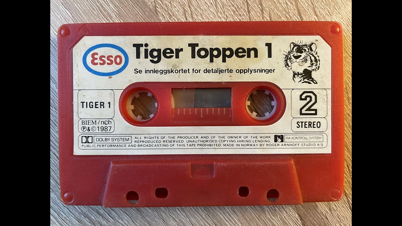 Tiger Toppen 1 [Sommerkassett fra Esso, 1987]