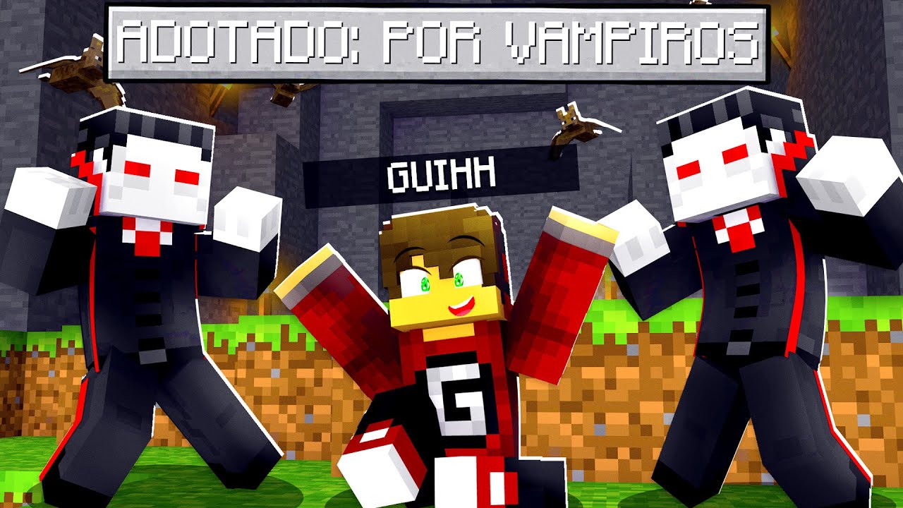 Minecraft: BEBE GUIHH FOI ADOTADO POR VAMPIROS ✭ Guihh ✭