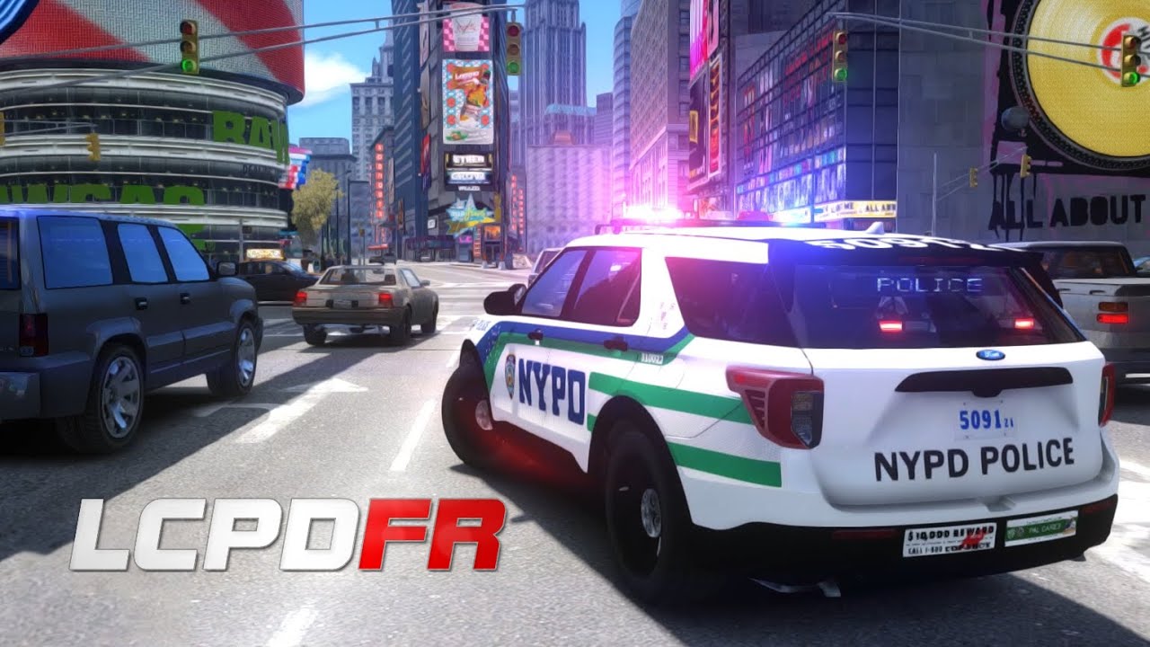 GTA 4 LCPDFR NYPD 2024 PATROL