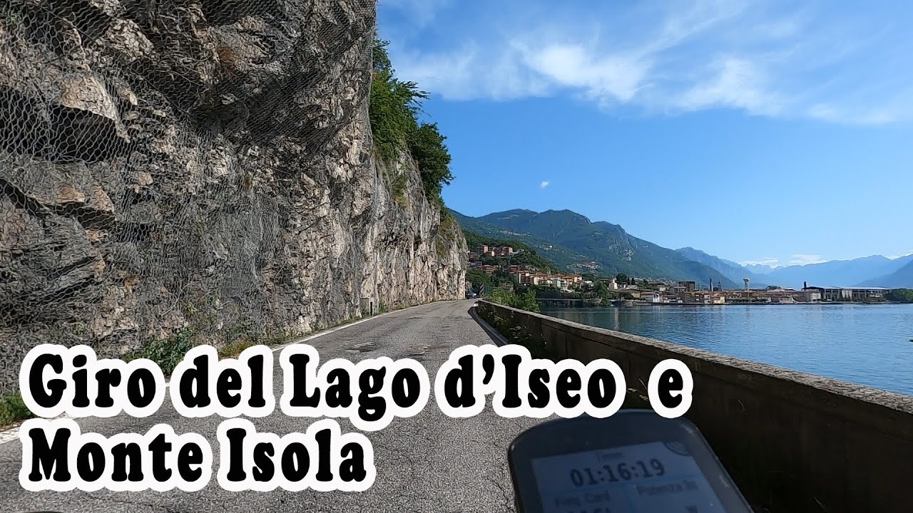 Giro del Lago Iseo e Monte Isola in Bicicletta.
