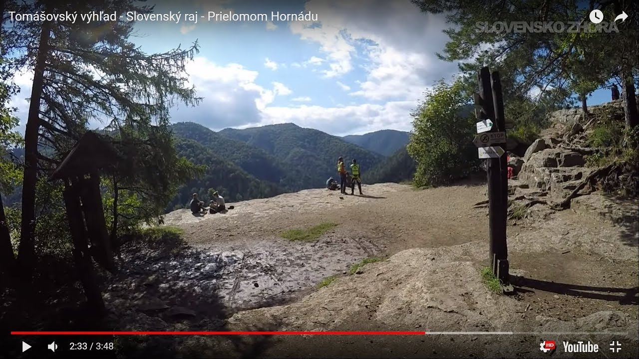 Tom&aacute;&scaron;ovsk&yacute; v&yacute;hľad - Slovensk&yacute; raj - Prielomom Horn&aacute;du