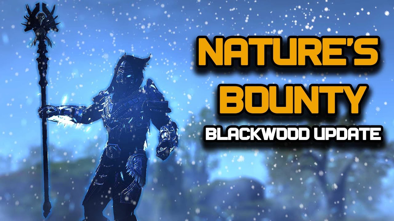 ESO - Nature's Bounty - Warden Tank Hybrid/dps Build - (Blackwood Chapter)