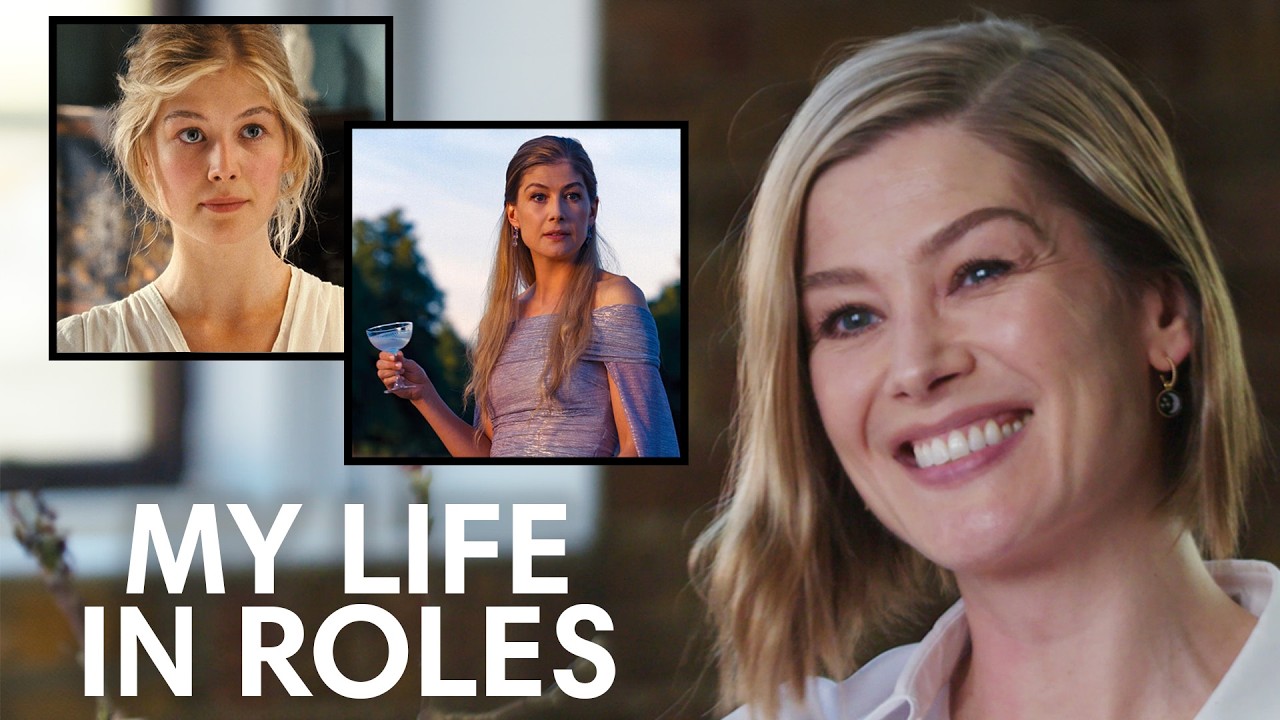 Rosamund Pike breaks down her life in roles, from Gone Girl to Saltburn | Bazaar UK
