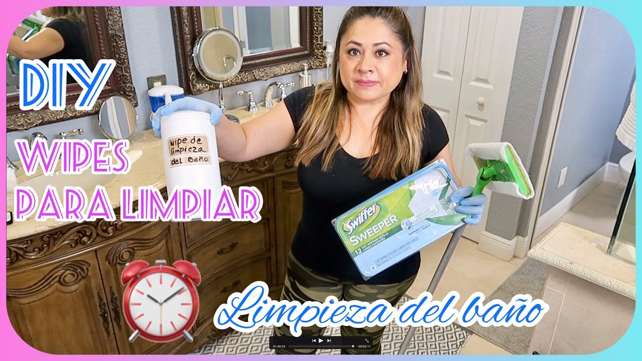 CÓMO LAVAR TU BAÑO MUY SIMPLE Y RAPIDO // TRUCOS DE LIMPIEZA #SAVVYSANDY