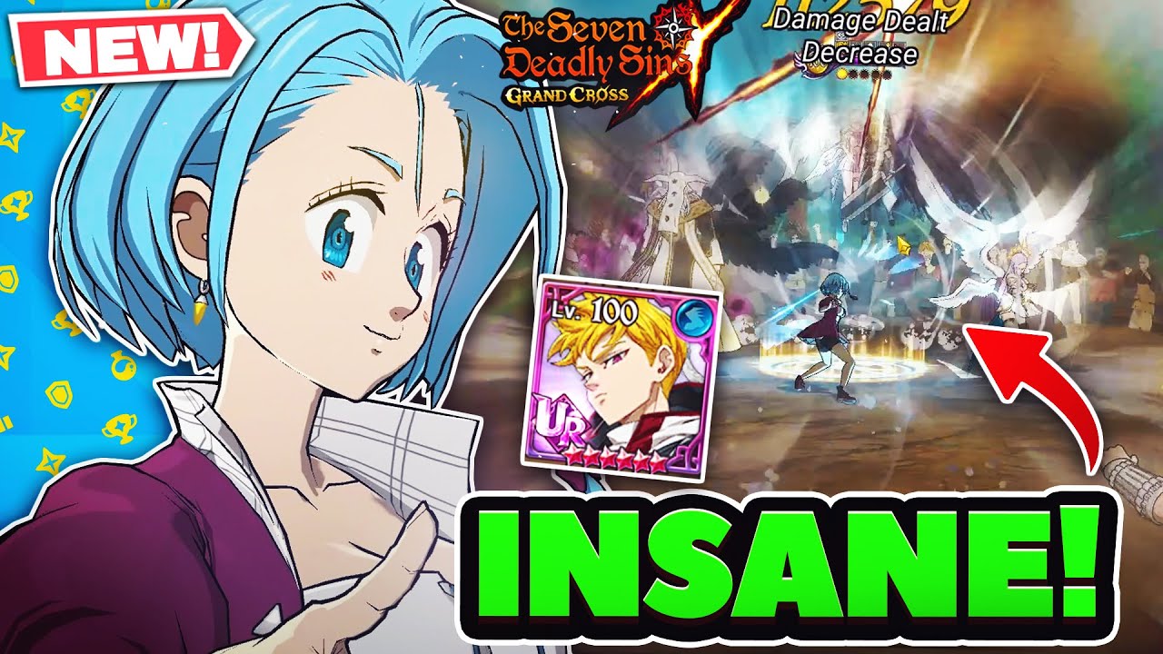 GODDESS  COUNTER? THIS ANGHALHAD & LANCELOT COMBO IS INSANE! | 7DS: Grand Cross