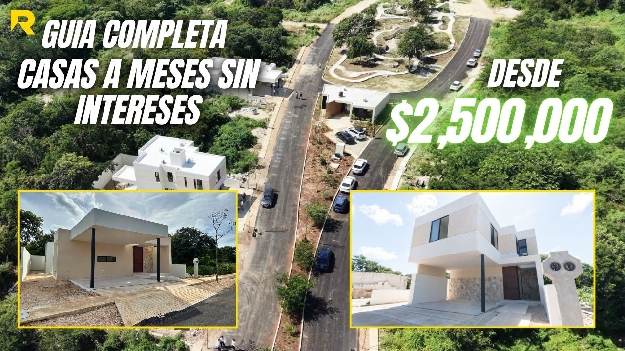ASI son las CASAS en MERIDA con FINANCIAMIENTO, todo lo que tienes que saber