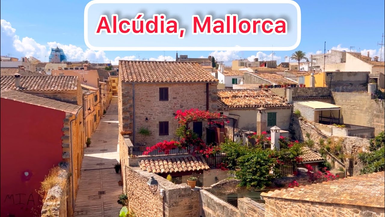 Bienvenidos a ALCÚDIA - Municipio SORPRENDENTE en Mallorca! 🏡 #emigraraespaña #alcudia