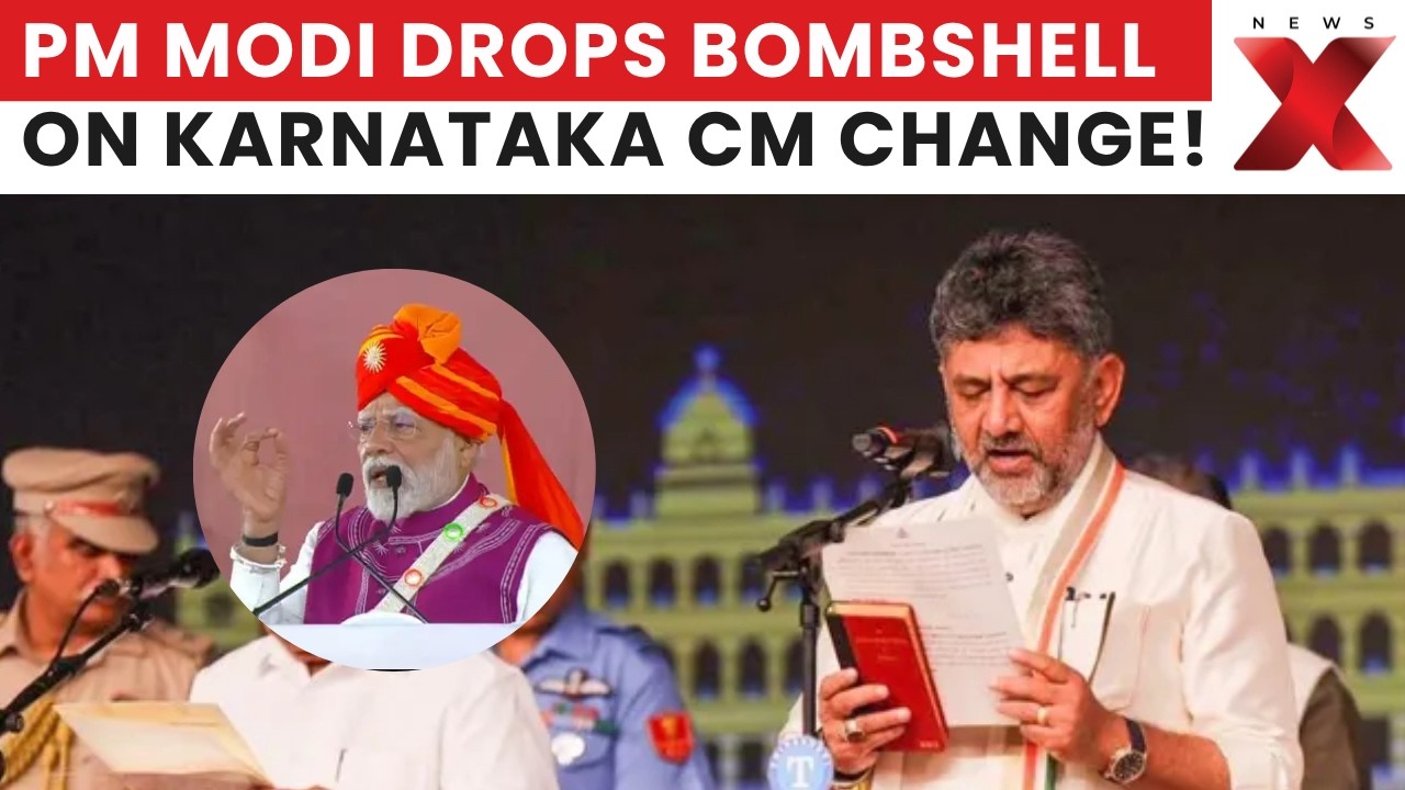 KARNATAKA CM CHANGE: &ldquo;Public Anger Forced It!&rdquo; PM Modi&rsquo;s Sharp Karnataka Attack Stuns Congress