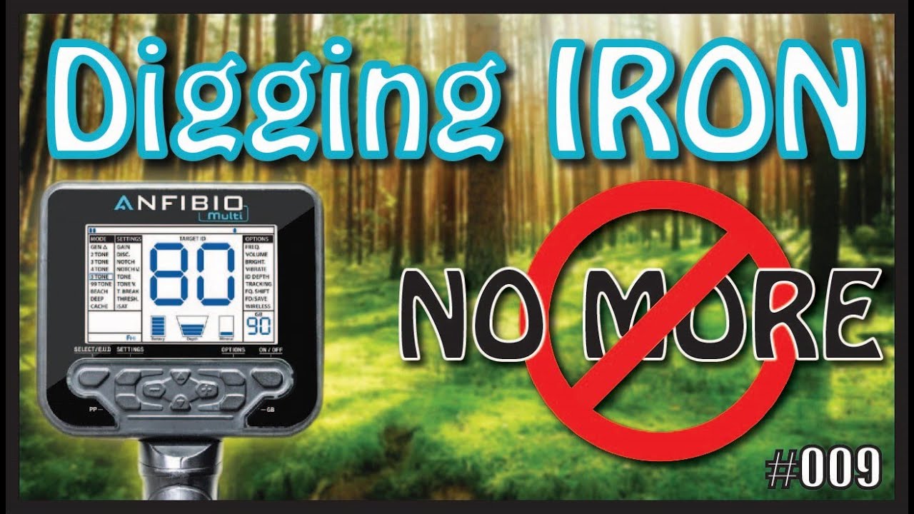 Metal Detecting Guide - Digging Less IRON - Nokta Makro Anfibio