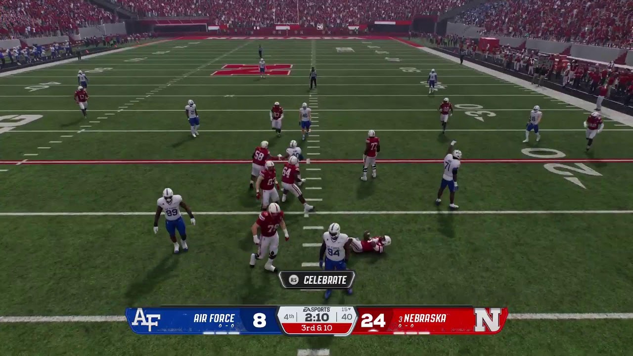 NNCFBL Week 1 Air Force vs Nebraska