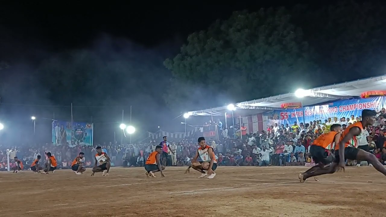 Final match kho kho Warangal vs Karimnagar Turn 1