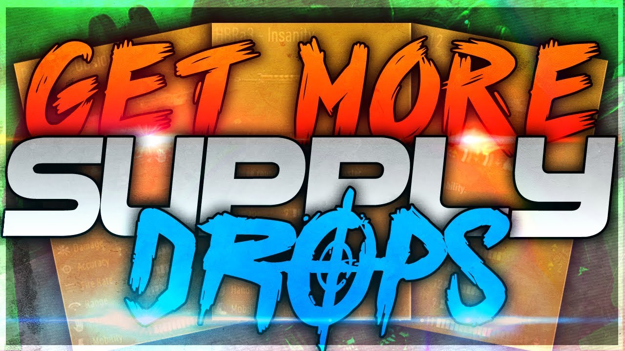 GET MORE SUPPLY DROPS, AND ELITE SUPPLY DROPS FAST! (Advanced Warfare Supply Drop Secret Tips)