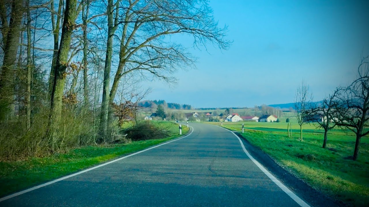 🇩🇪Ostrach to zugenweiler Drive 3. March 2025
