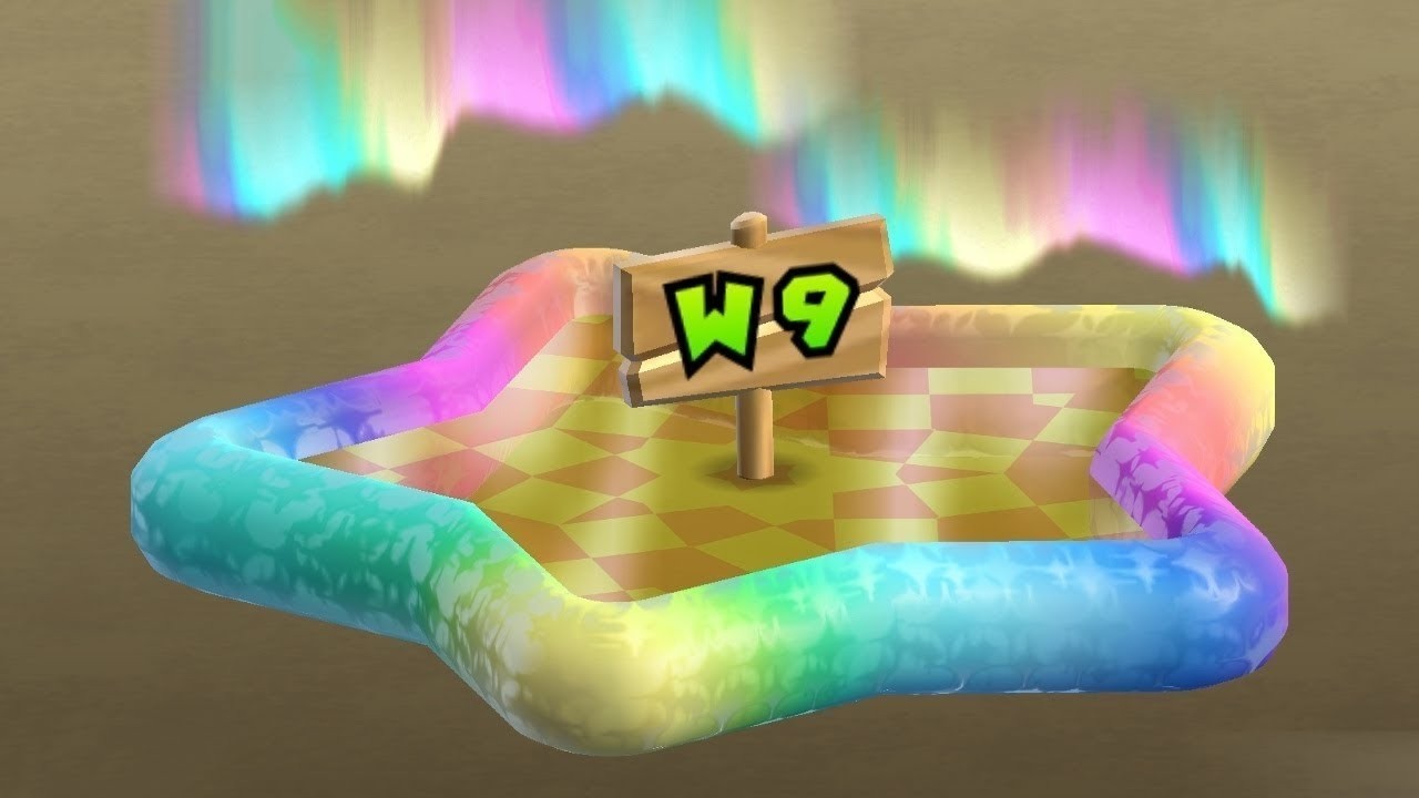 World 9 (re-run alone, till the second last level)