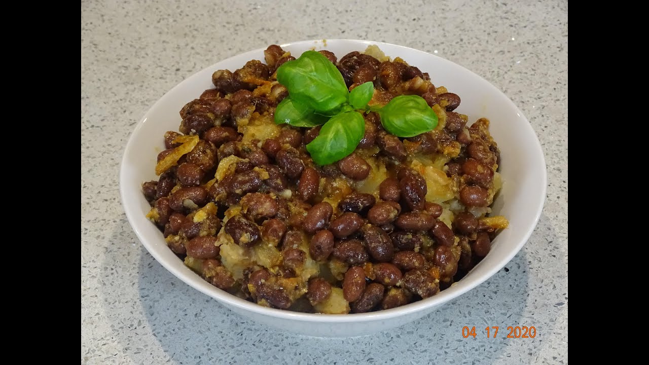 POMMES DE TERRE SAUTÉES AUX HARICOTS/POTATOES WITH BEANS
