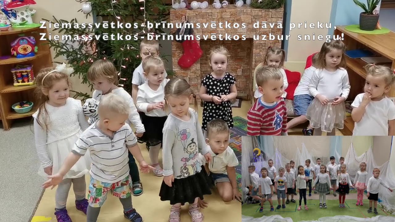 Uzbur sniegu (kustību rotaļa bērniem)