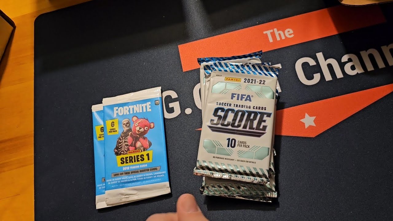 Random Packs Opening - Fortnite Series 1 & 2021/22 Score FIFA Retail