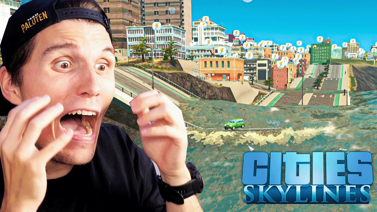 Flutwelle überrolt meine Stadt | Cities Skylines