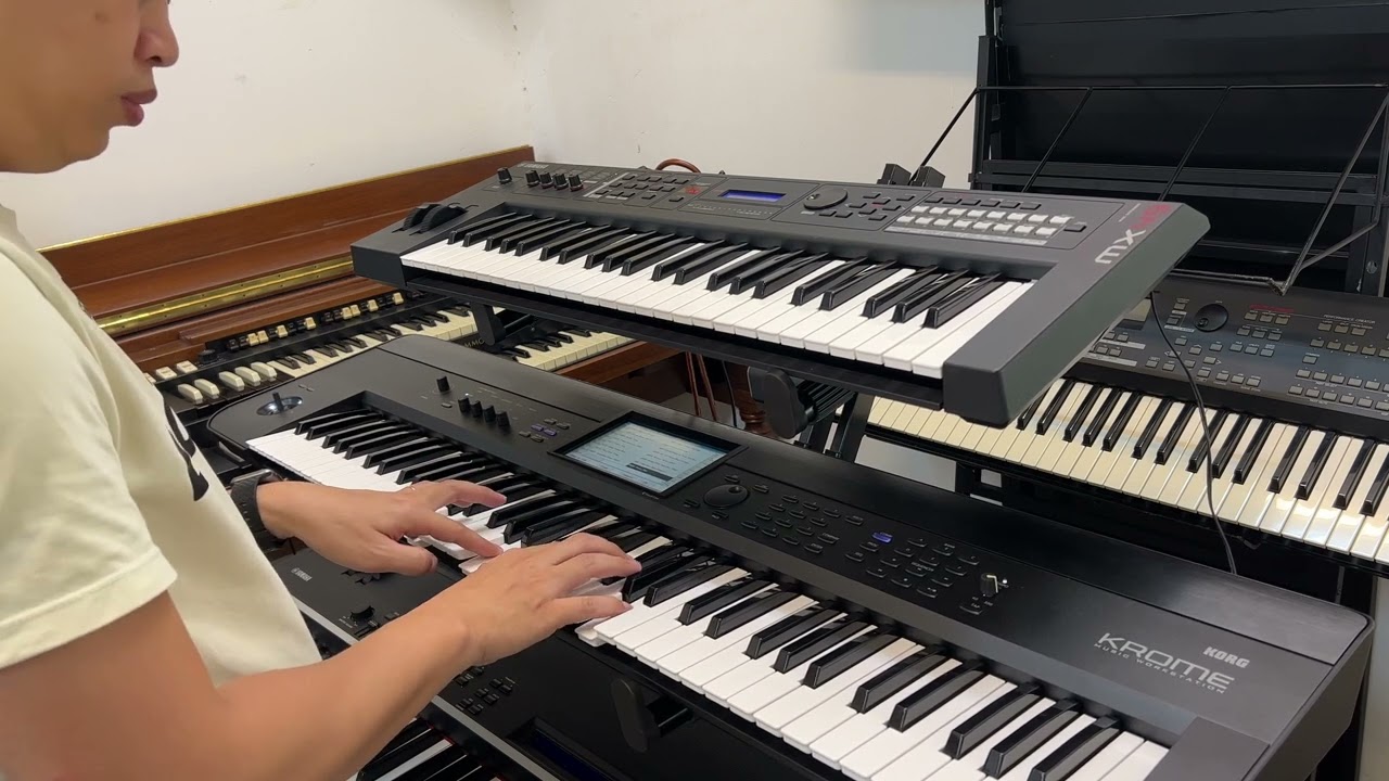 Yamaha MX VS Korg Krome | Sounds Comparison: Piano, EPi, Layer, Brass, Lead, Synth, Strings